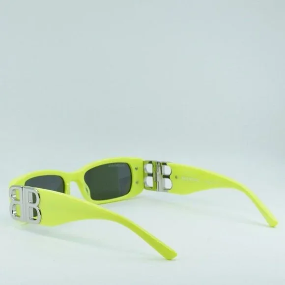 FINAL PRICE NEWEST BALENCIAGA BB0096S 008 YELLOW SILVER GREY SUNGLASSES FINAL PRICE NEWEST BALENCIAGA BB0096S 008 YELLOW SILVER GREY  main image 3